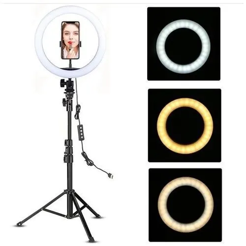 10 Inches Ring Light With Tripod
