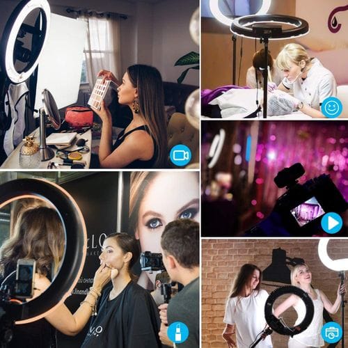 10 Inches Ring Light With Tripod