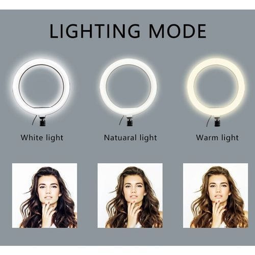 18-Inch Rechargeable Ring Light WITH BATTERY
