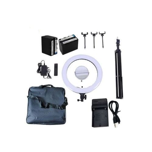 18-Inch Rechargeable Ring Light WITH BATTERY