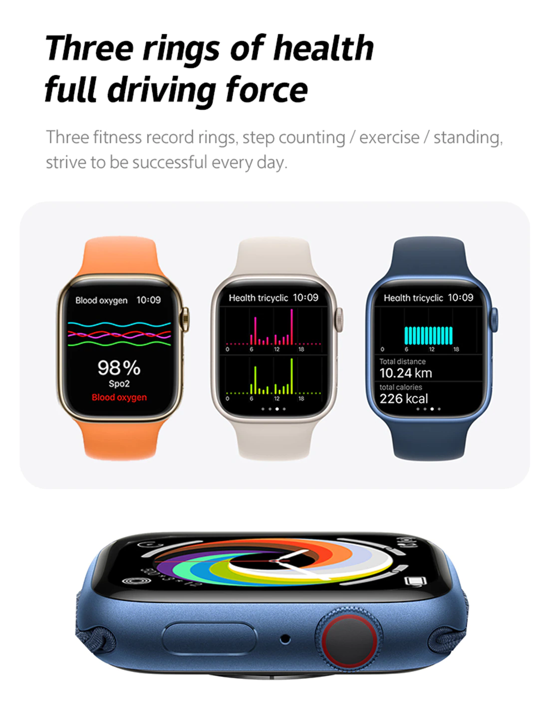 T700s BIG SCREEN SMART WATCH