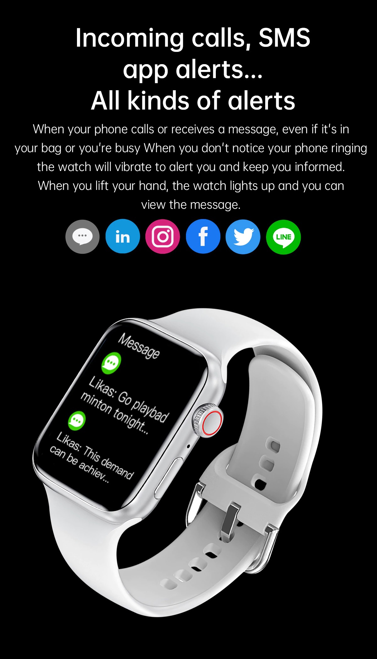 T700s BIG SCREEN SMART WATCH
