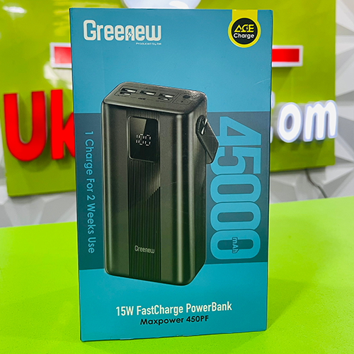 45000mAh Greenew Itel Power Bank