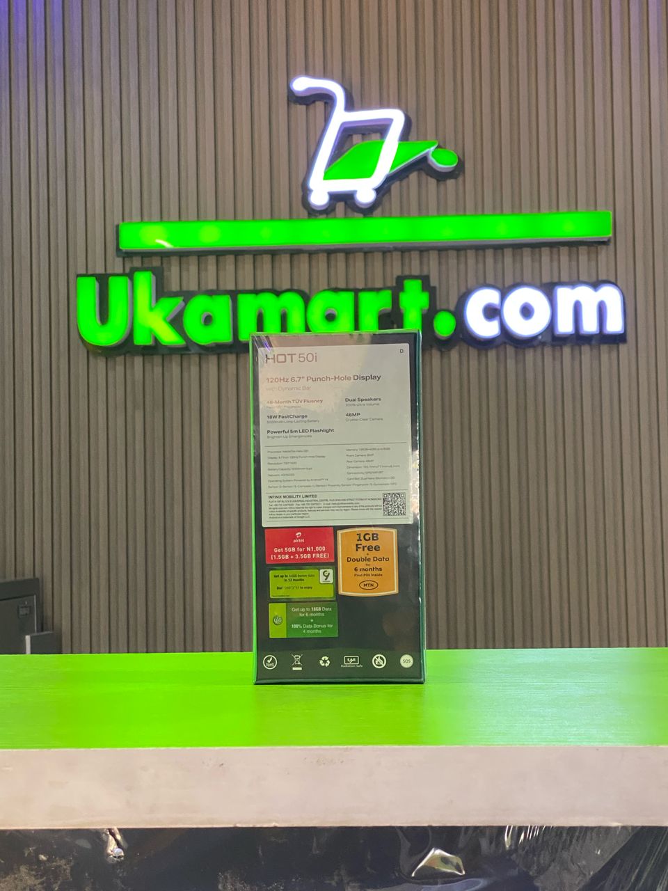INFINIX HOT 50i 4GB RAM 128GB ROM