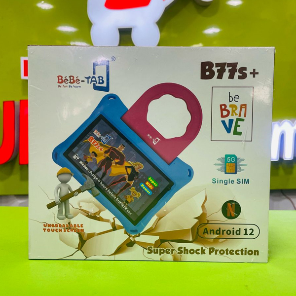 Bebe Tab B77s 5G Unbreakable Kids Tablet 4GB 128GB