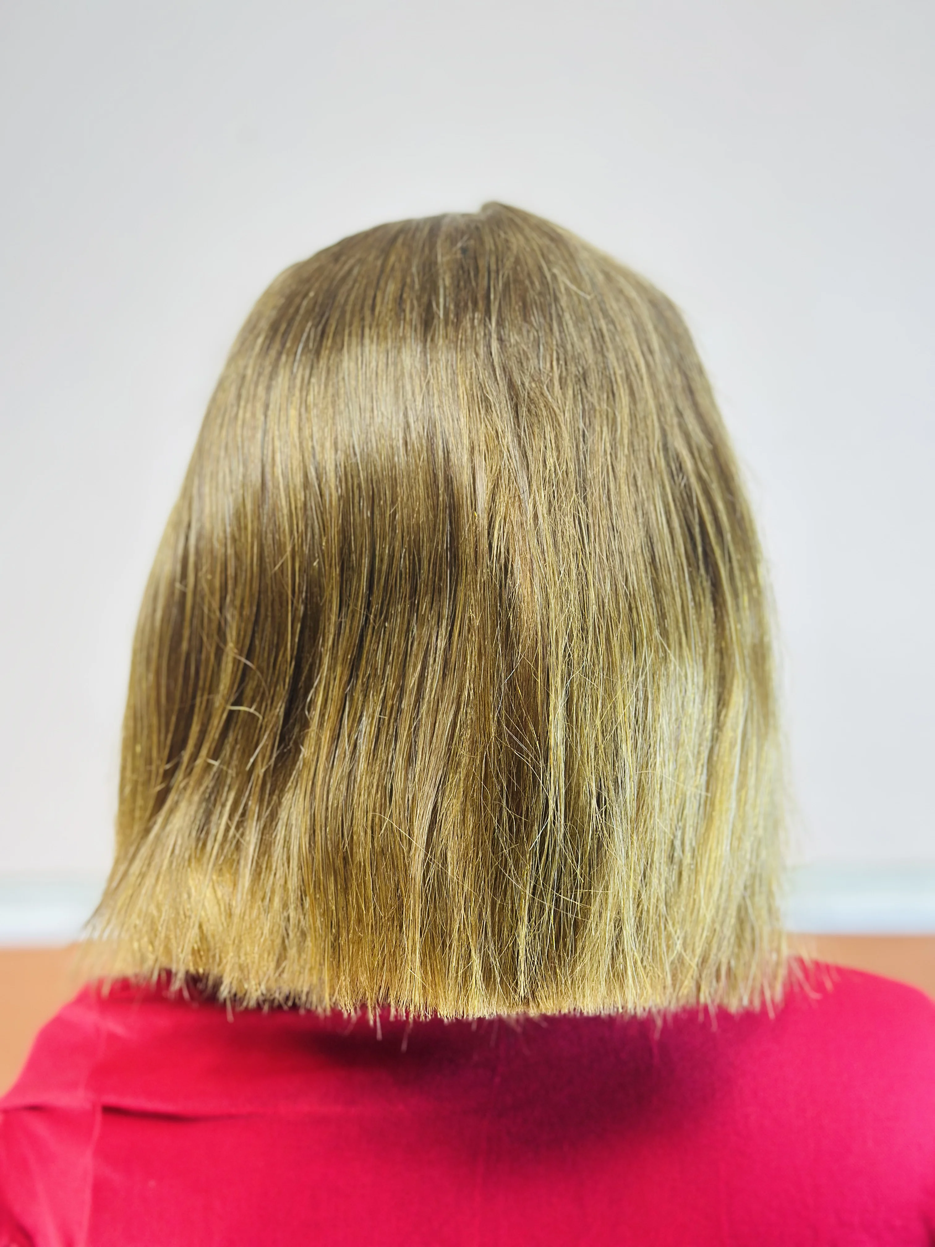 8inch 2 by 6 SDD Gold Human Hair
