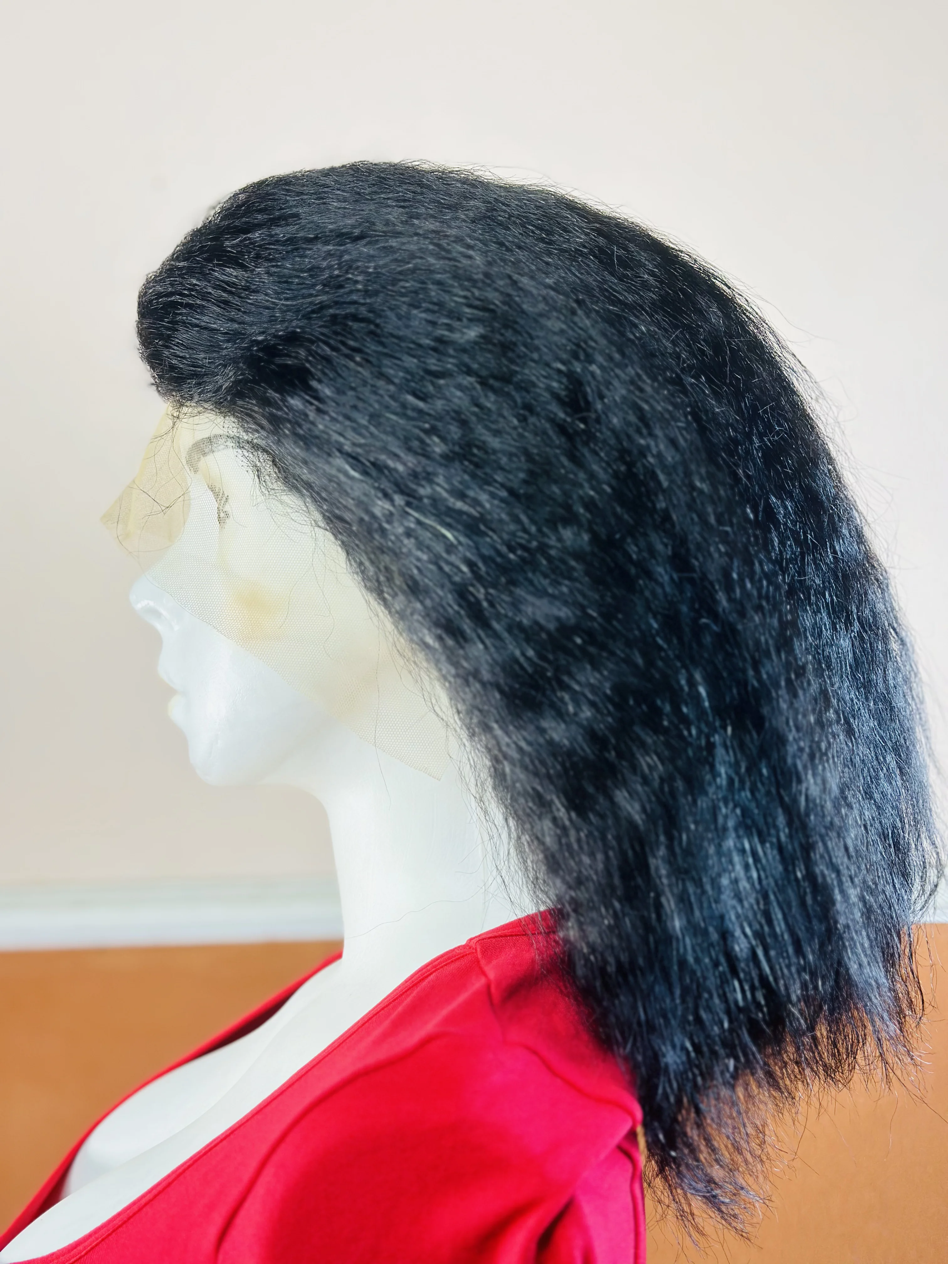 16inch Full Frontal DD Straight Human Hair