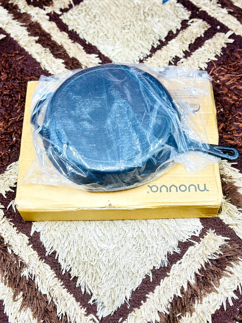 Nuovva Pre-Seasoned Cast Iron Skillet Set