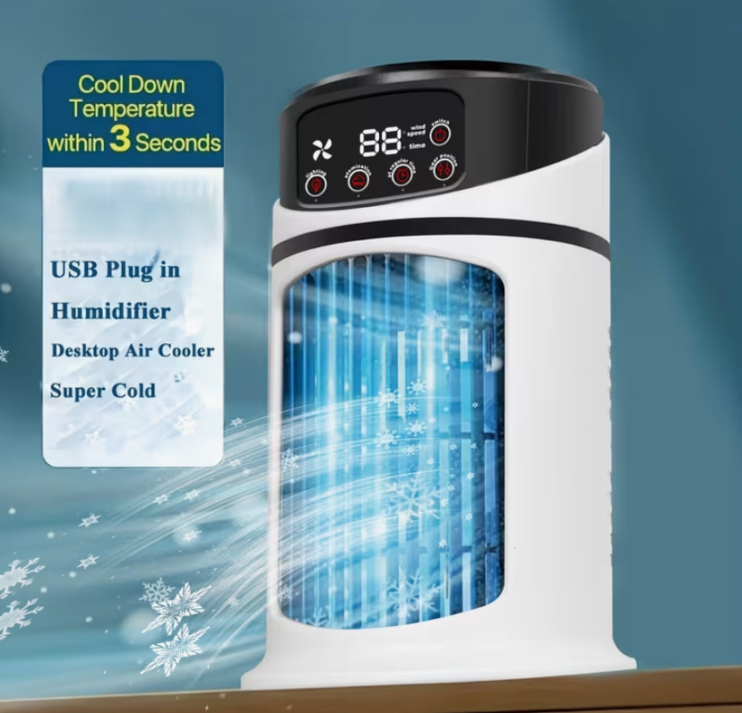 Stylish 3in1 USB Desktop Fan