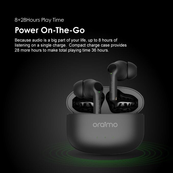 Oraimo FreePods 3 ENC  Wireless Earbuds
