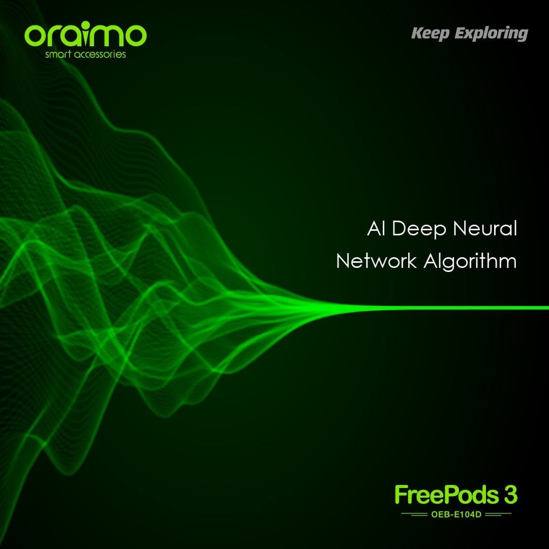 Oraimo FreePods 3 ENC  Wireless Earbuds