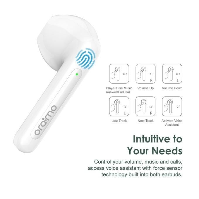 Oraimo FreePods 2S  Wireless Earbuds