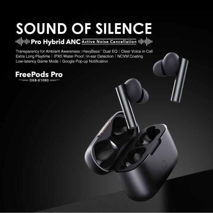 Oraimo FreePods Pro ANC Earbuds
