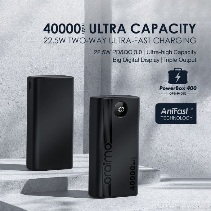 Oraimo PowerBox 40000mAh Power Bank
