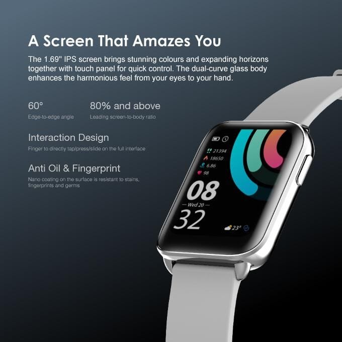 Oraimo Silver Edition Smart Watch