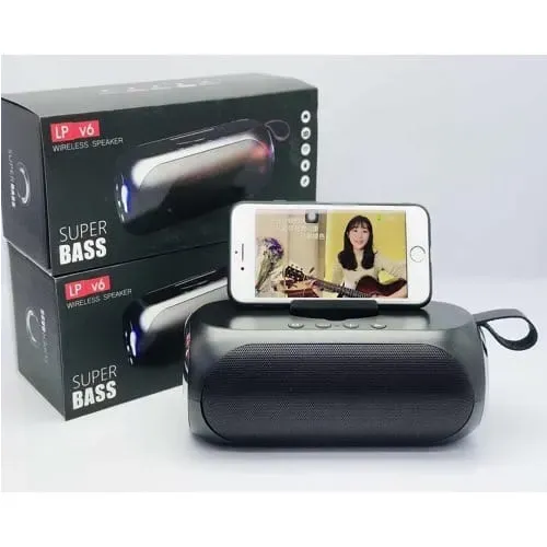 LP V6 Portable Bluetooth Super Bass Speaker