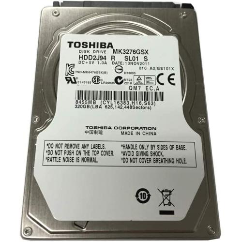 Toshiba 320 GB Hard Drive