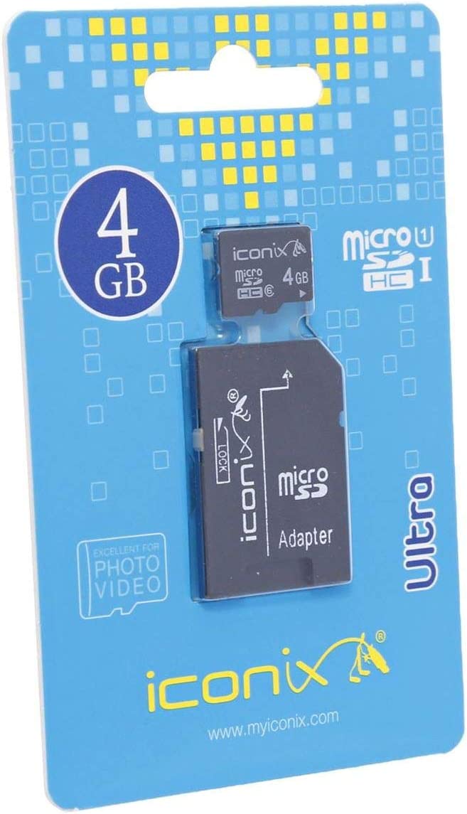 4GB ICONIX MEMORY CARD