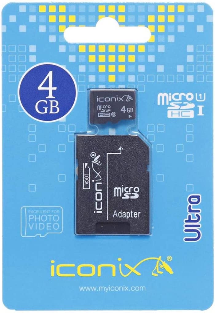 4GB ICONIX MEMORY CARD