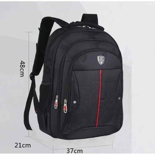 Swiss Polo Laptop Backpack - Black