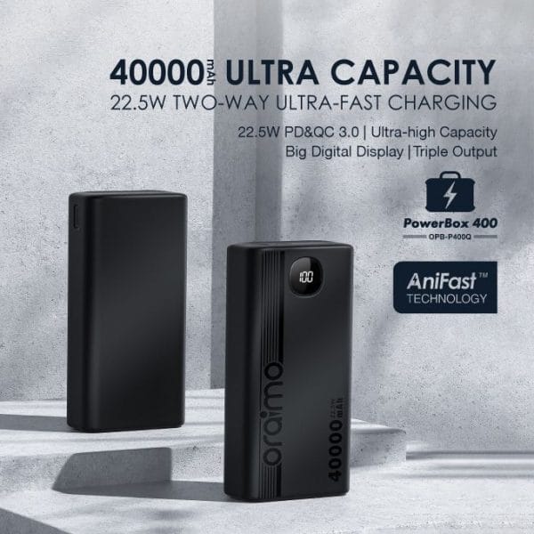 Oraimo PowerBox 40000mAh Power Bank - Image 4