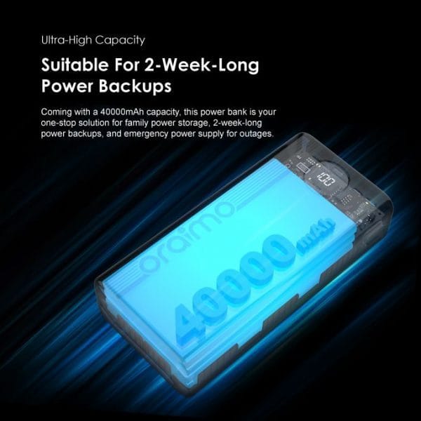 Oraimo PowerBox 40000mAh Power Bank - Image 2