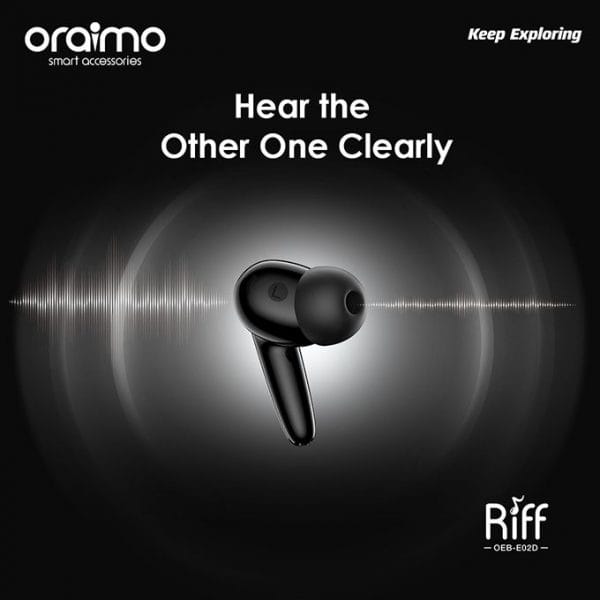 Oraimo Riff Smaller  Wireless Earbuds - Image 3