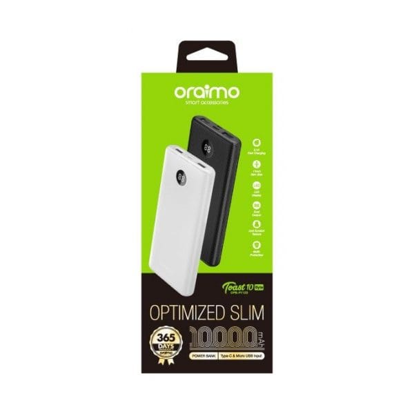 Oraimo Toast 10000mAh Power Bank - Image 2