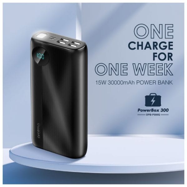 Oraimo PowerBox 300 30000mAh  Power Bank - Image 2