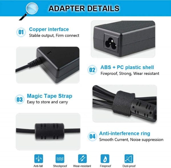 Replacement 65W 19V Charger - Image 3