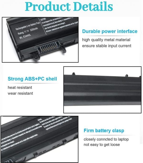 Dell Latitude E5440/E5540 Laptop Battery