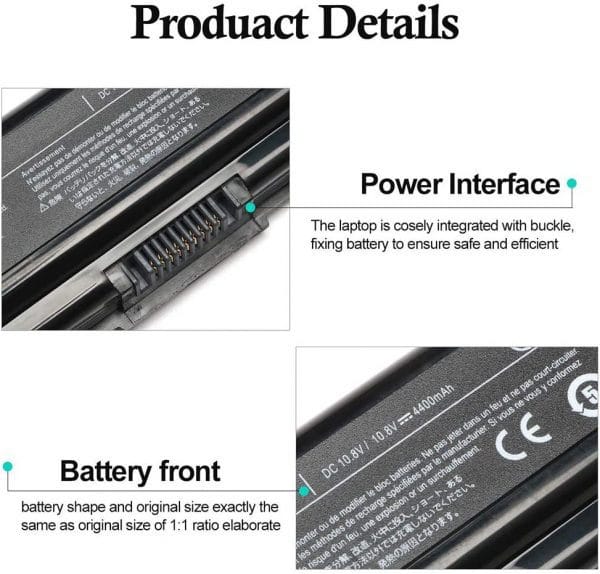Toshiba Satellite L655 L755 Laptop Battery