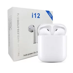 i12 Tws Stereo Wireless  Bluetooth Earbuds