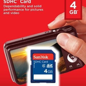 4GB SCANDISK SD CARD