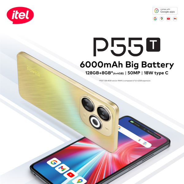 Itel P55T [4+128GB] 5